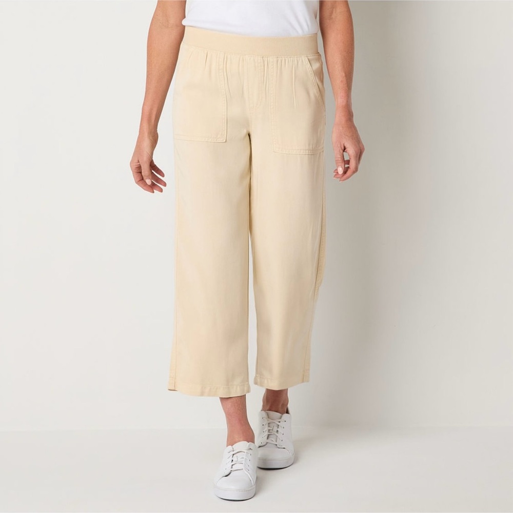 St. John's Bay High Rise Wide Leg Capris size XXL